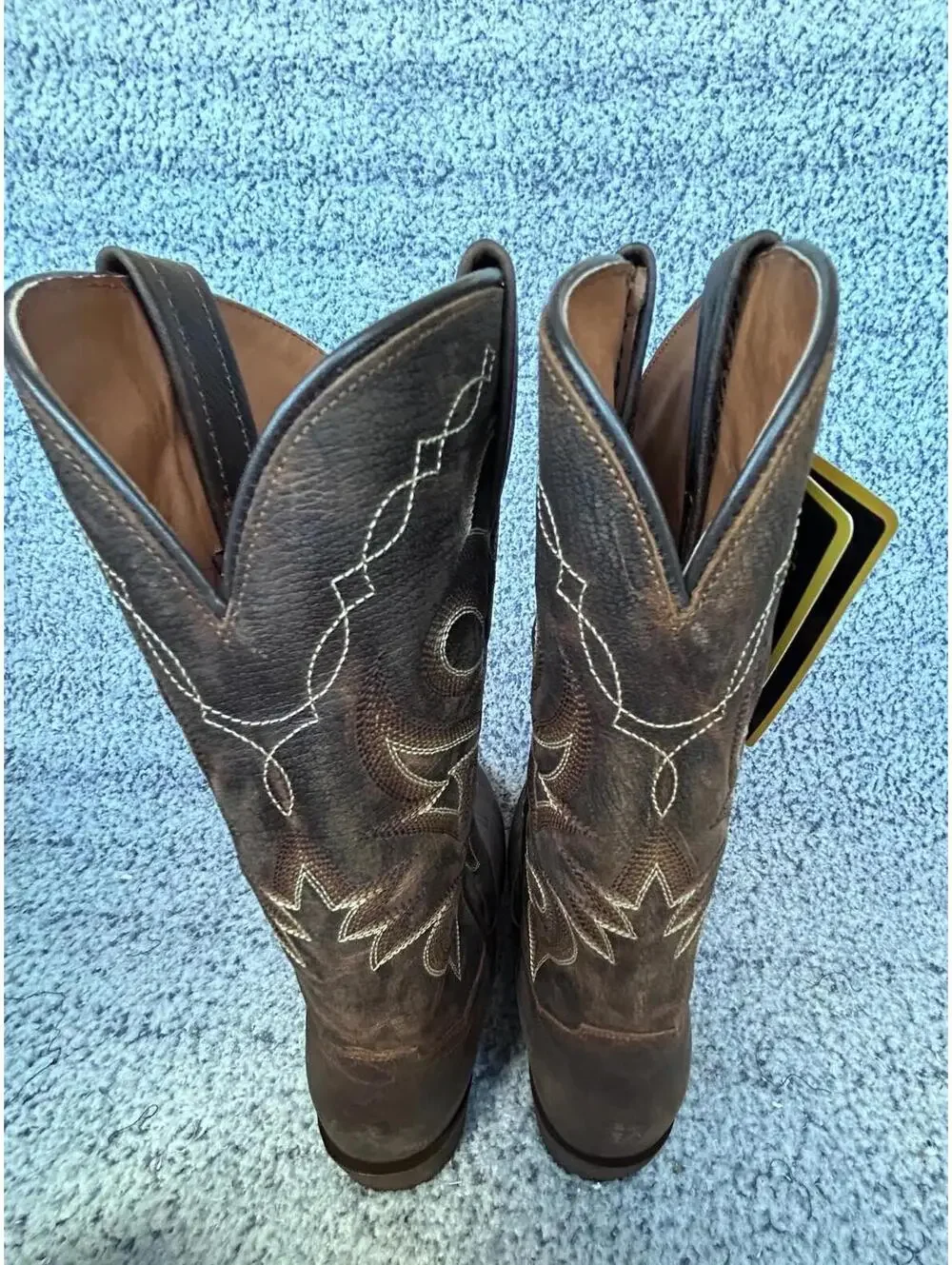 Dan Post Men’s Western Boots – Bay Apache – Round Toe – Size 10D New in Box